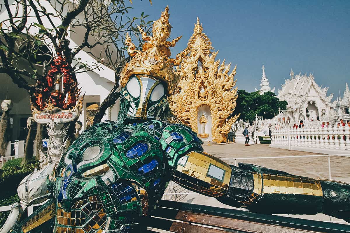 Wat Rong Khun (White Temple), Chiang Rai, Thailand