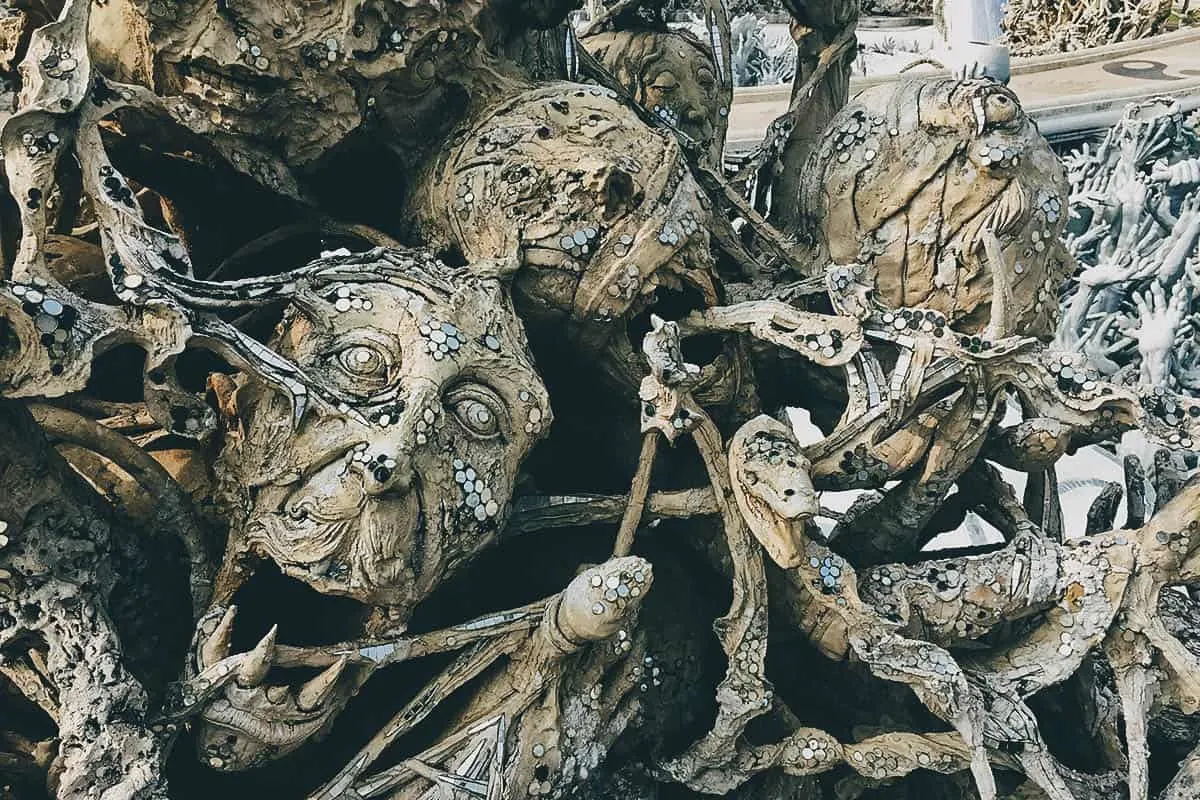 Wat Rong Khun (White Temple), Chiang Rai, Thailand