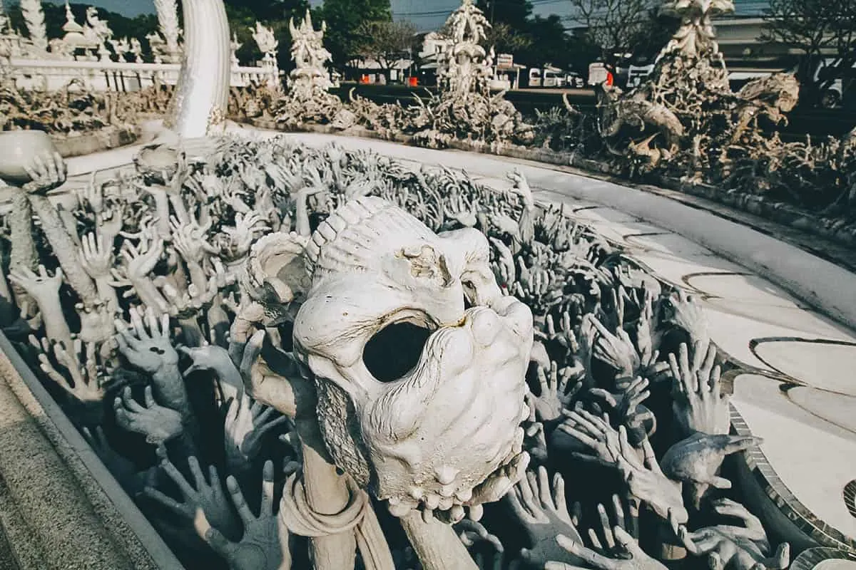 Wat Rong Khun (White Temple), Chiang Rai, Thailand