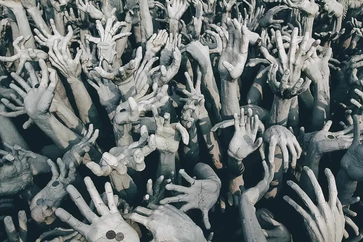 Wat Rong Khun (White Temple), Chiang Rai, Thailand