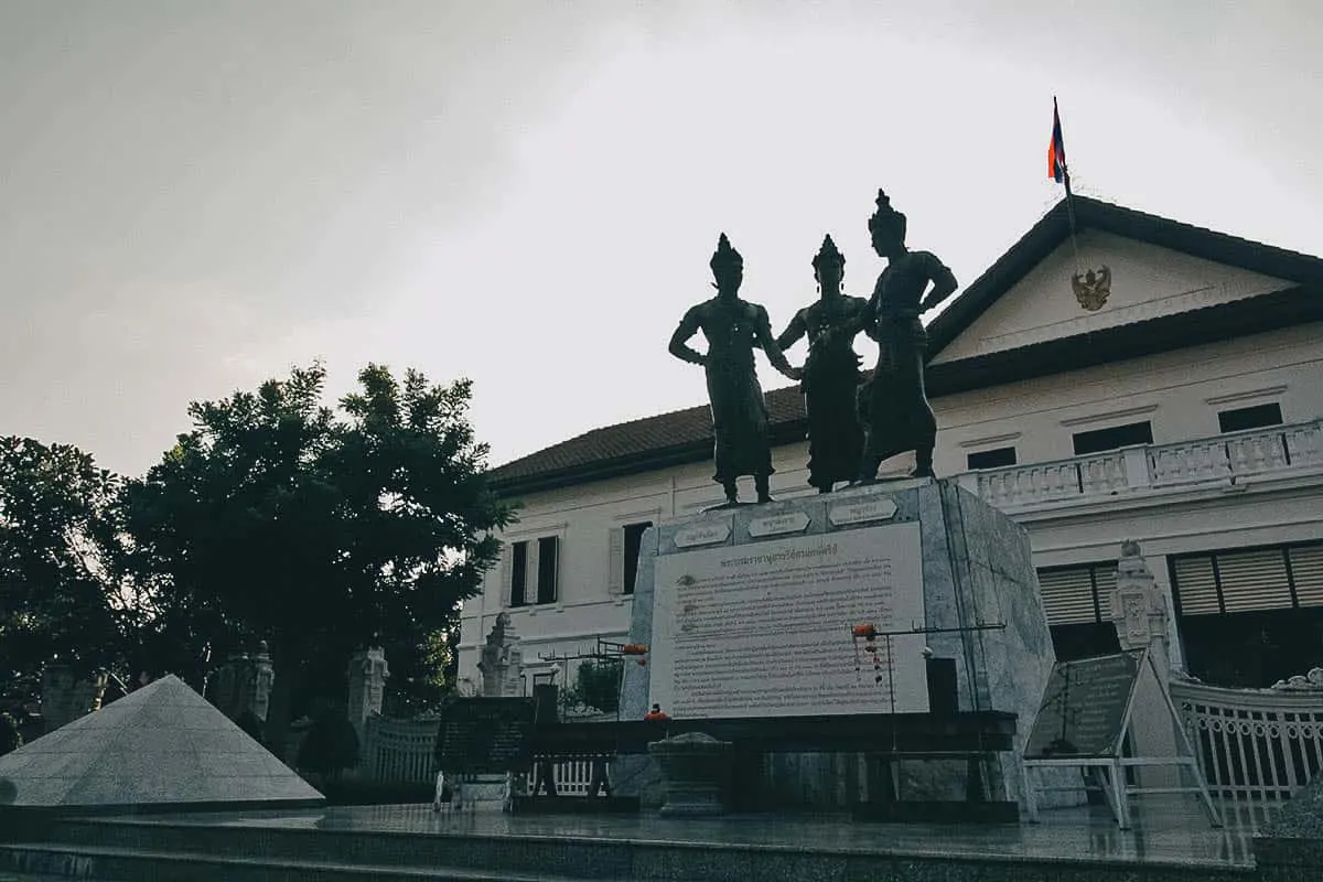 Three Kings Monument Square, Chiang Mai, Thailand