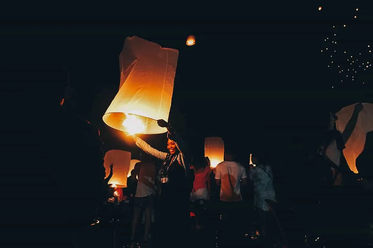 Yee Peng & Loy Krathong Festivals, Chiang Mai, Thailand