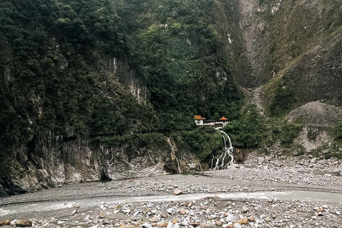 Eternal Spring Shrine at Taroko Gorge National Park in Hualien, Taiwan