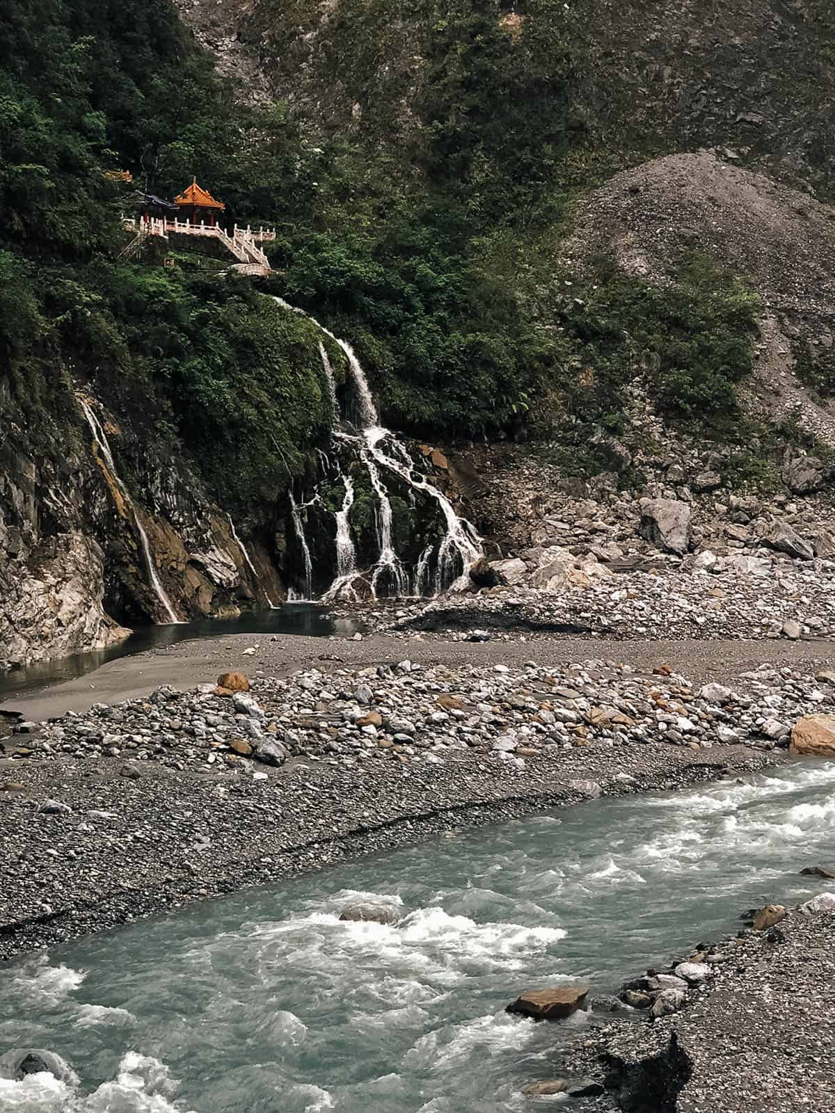 Changchun Falls at Taroko National Park in Hualien, Taiwan