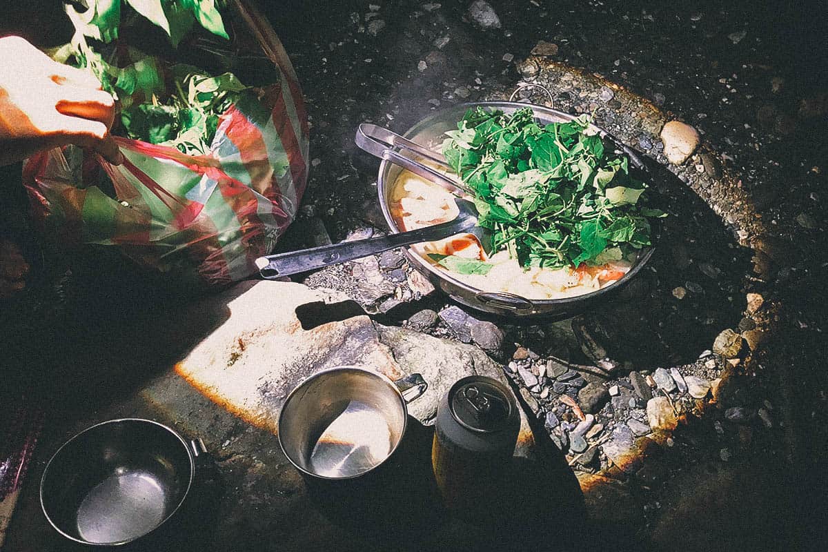 Shrimping in Hualien with the River King