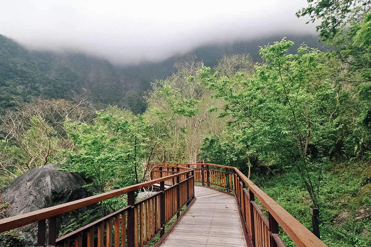 Meander Core Scenic Trail at Taroko National Park in Hualien, Taiwan