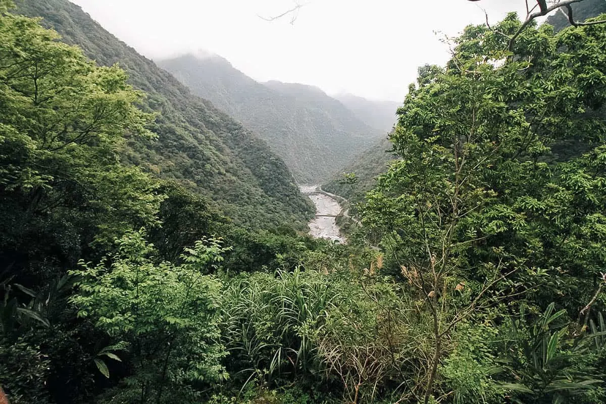 Stunning View at Taroko National Park in Hualien, Taiwan