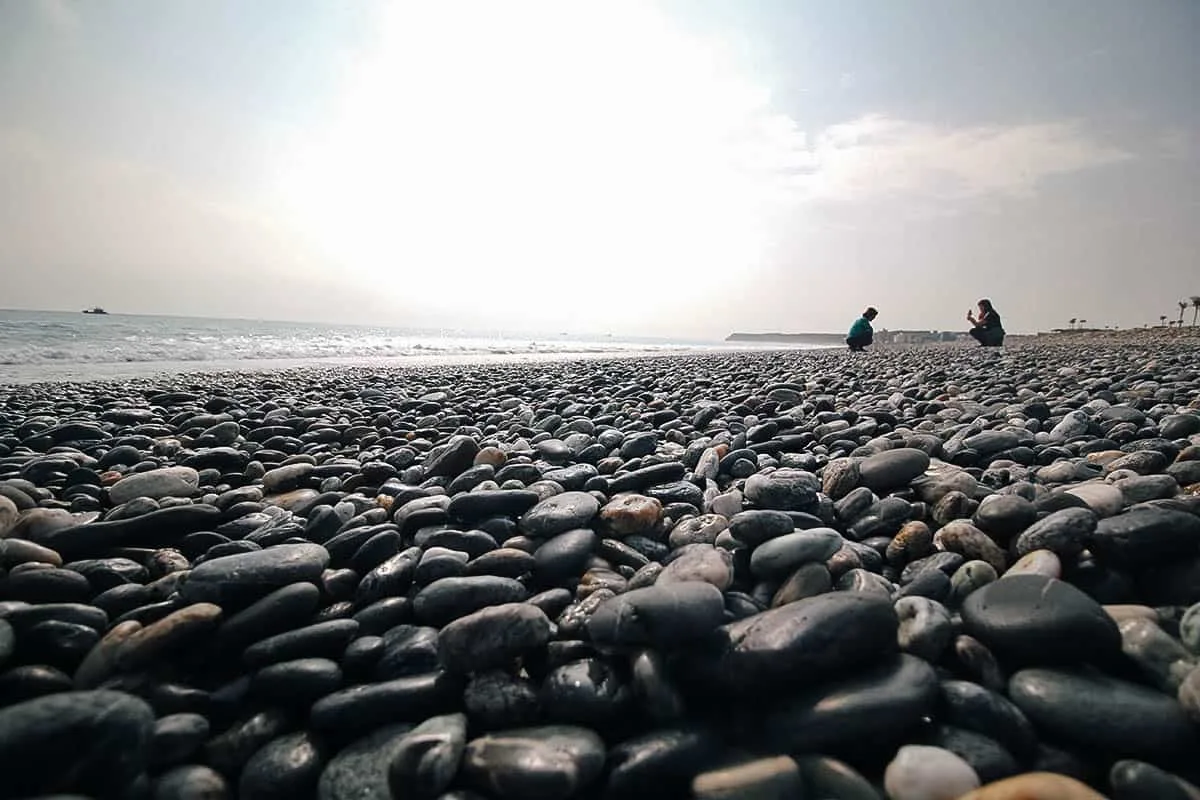 Qixingtan Beach in Hualien, Taiwan