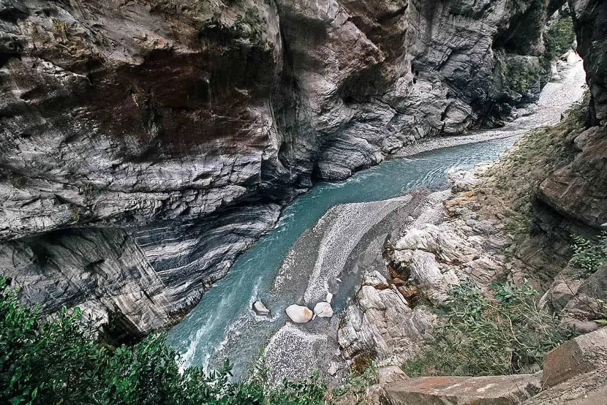 Swalloe Grotto in Taroko National Park in Hualien, Taiwan