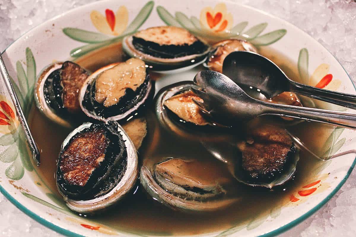 Abalone at Addiction Aquatic in Taipei