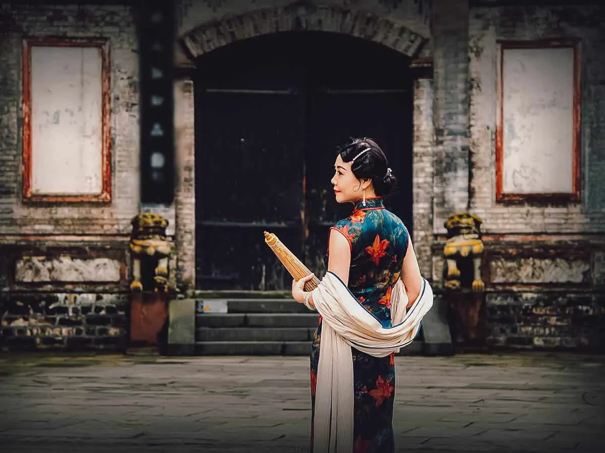 Qipao Rental, Jiufen, Taiwan