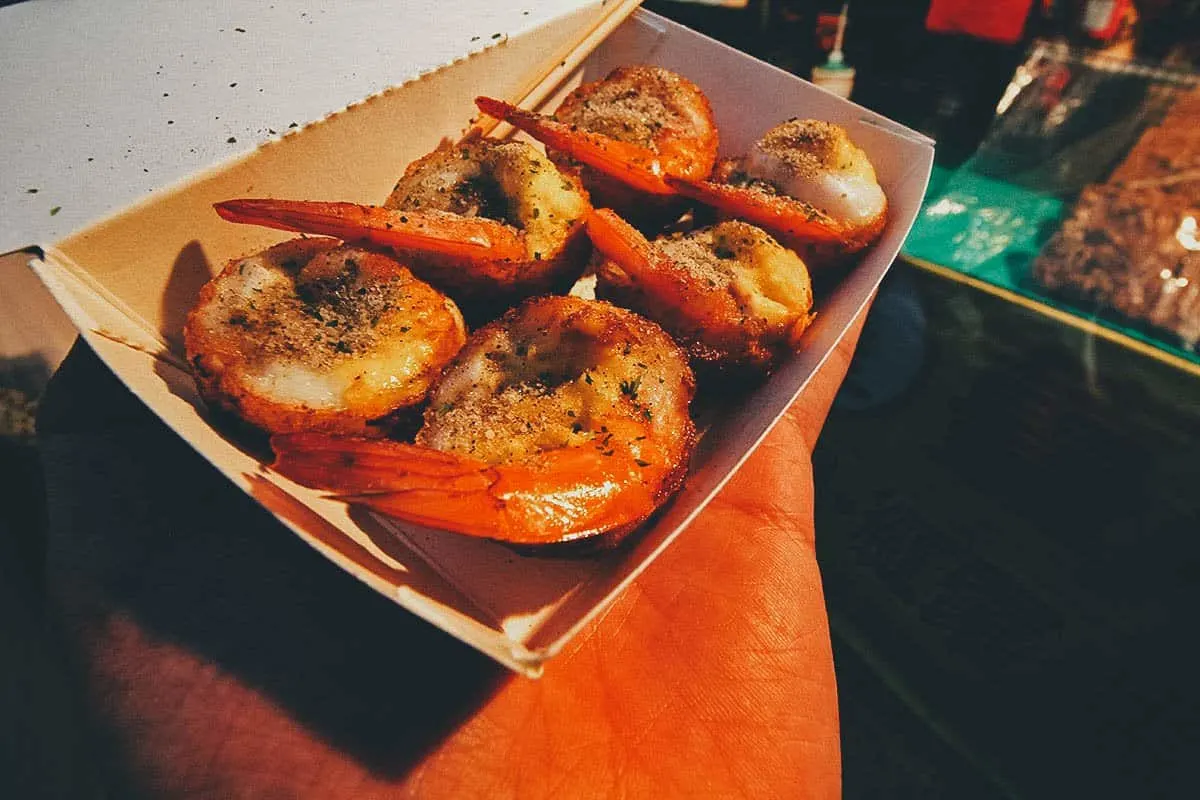 Things to Eat in Taiwan Quail Eggs with Shrimp in Taiwan