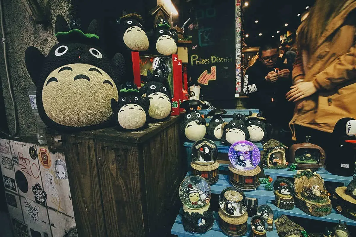 Studio Ghibli Merchandise, Jiufen, Taiwan Studio Ghibli Merchandise, Jiufen, Taiwan