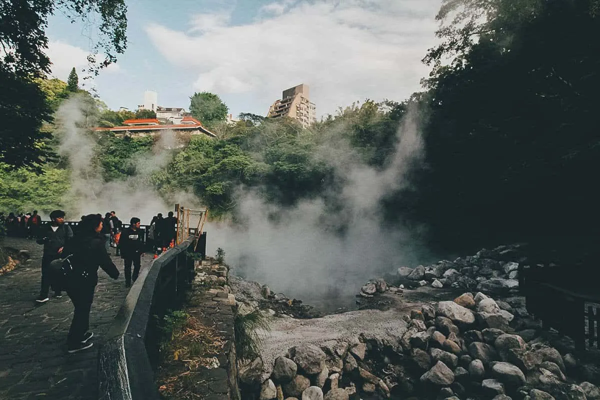 Thermal Valley in Beitou, Taipei, Taiwan