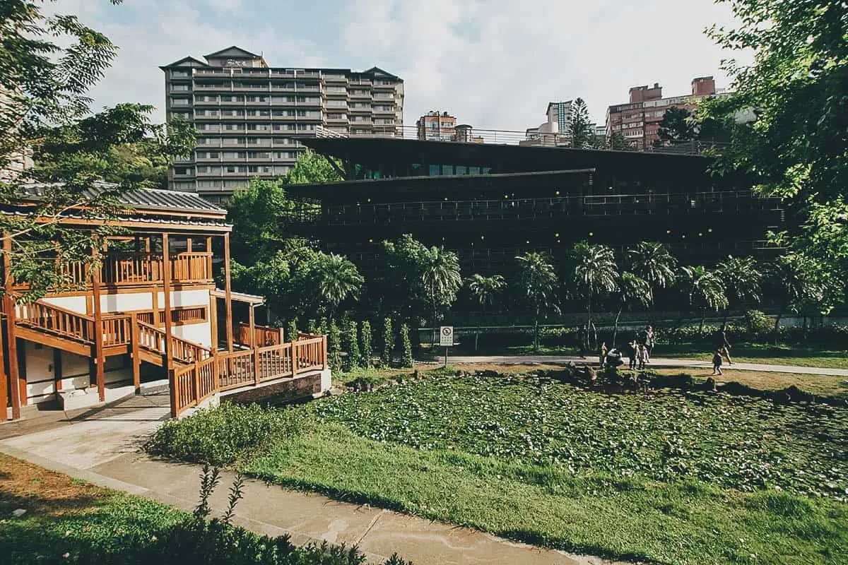 Beitou Library in Beitou, Taipei, Taiwan