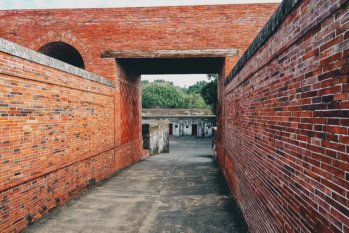 Cihou Fort on Cijin Island in Kaohsiung, Taiwan