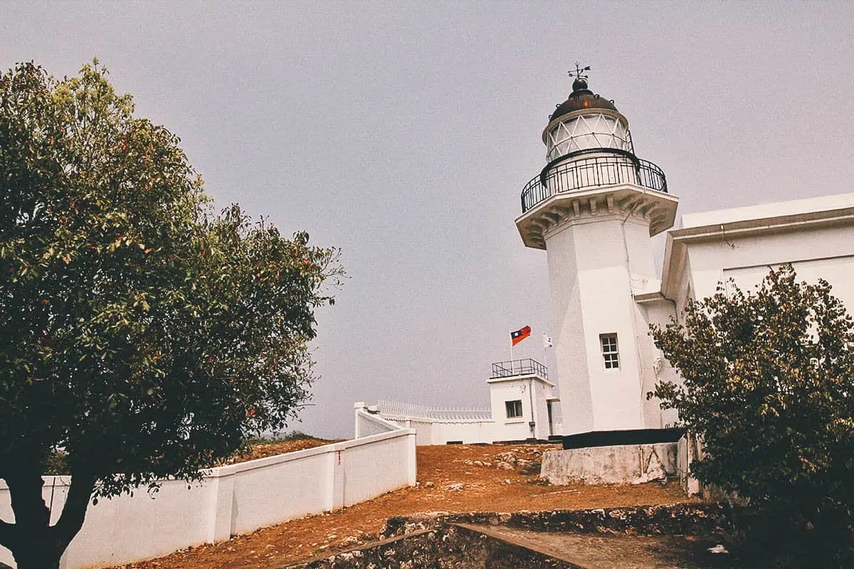 Cihou Lighthouse on Cijin Island in Kaohsiung, Taiwan