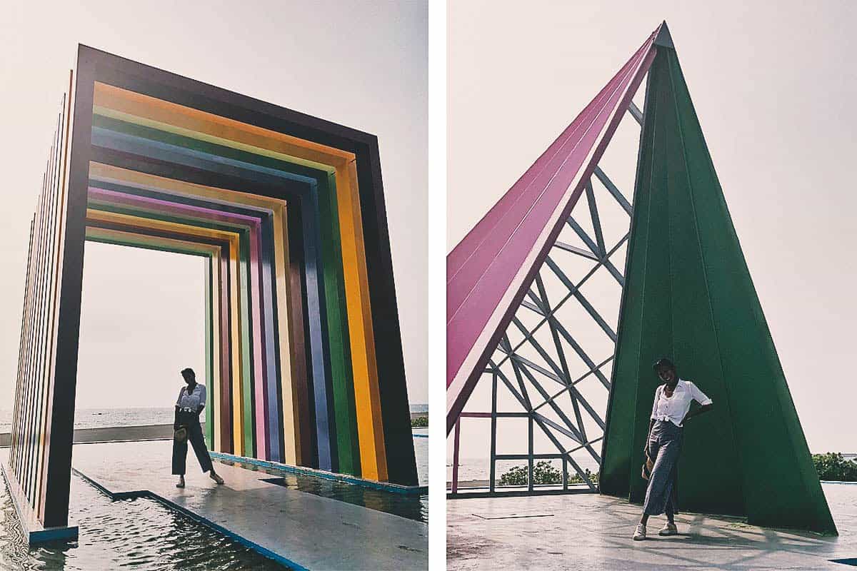 Rainbow Church on Cijin Island in Kaohsiung, Taiwan