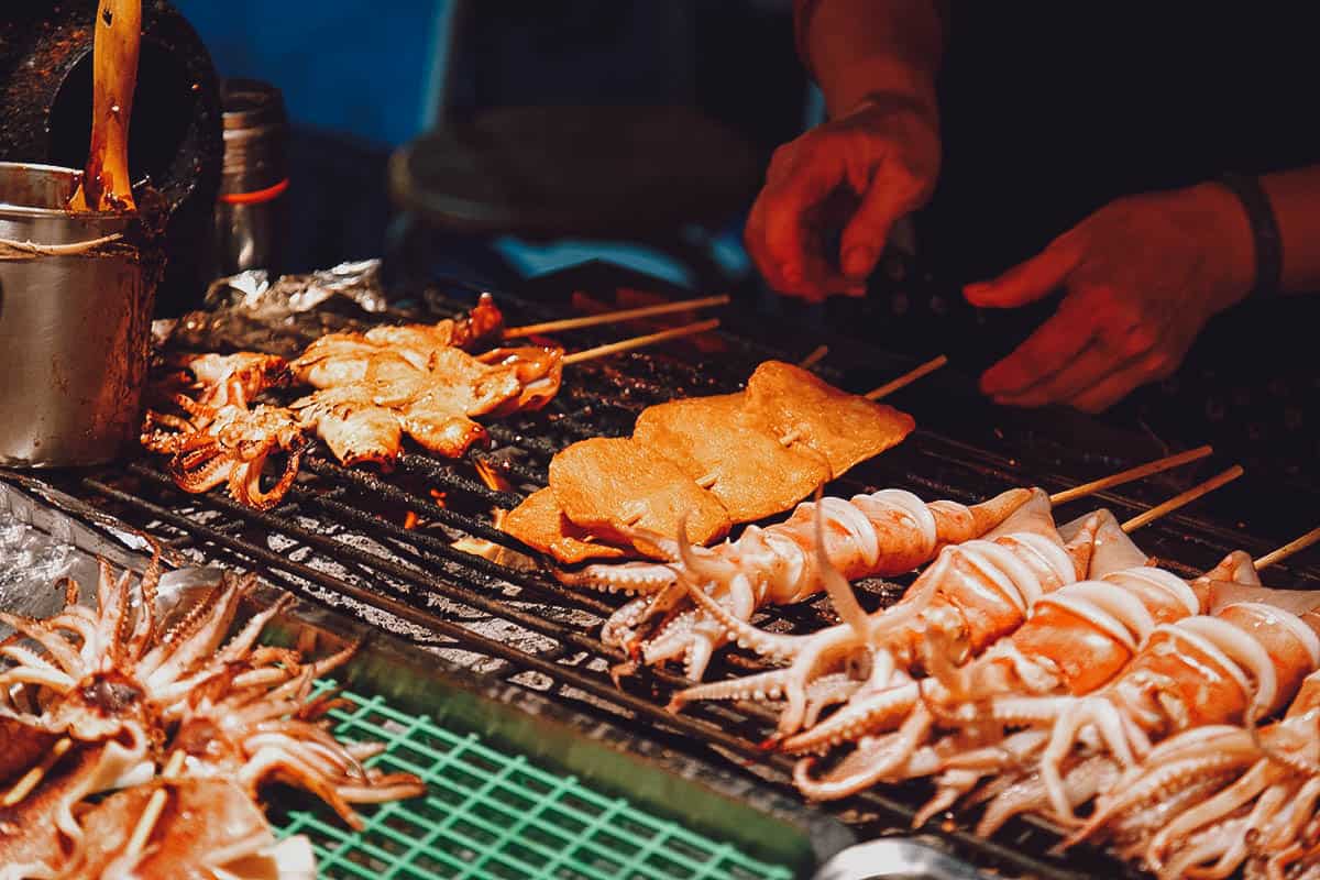 Flower Night Market, Tainan, Taiwan