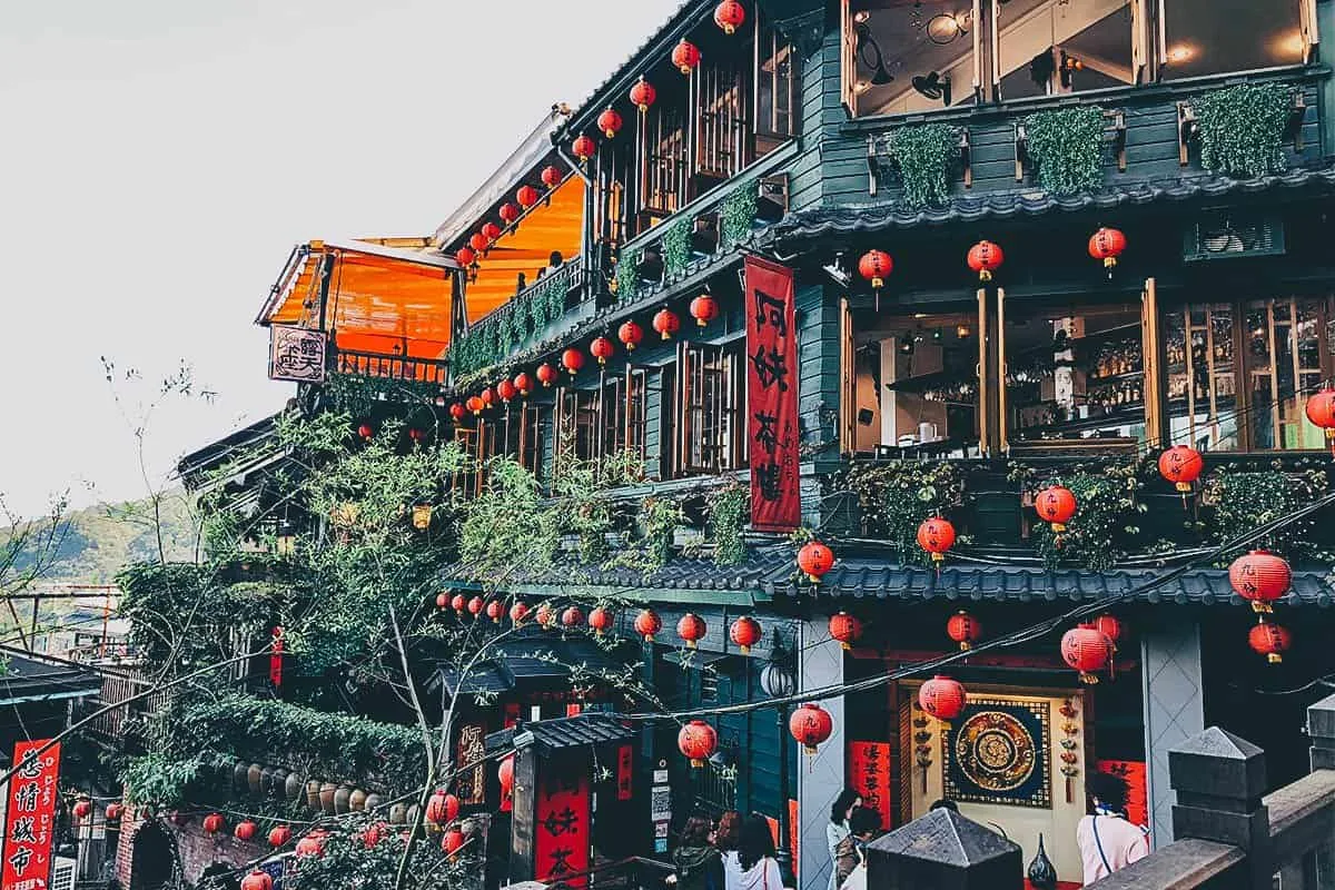 Teahouse in Jiufen, New Taipei City, Taiwan