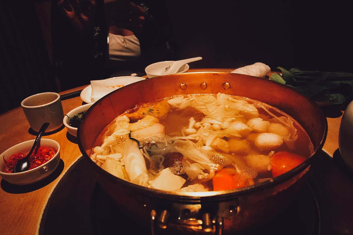 Taiwanese hotpot