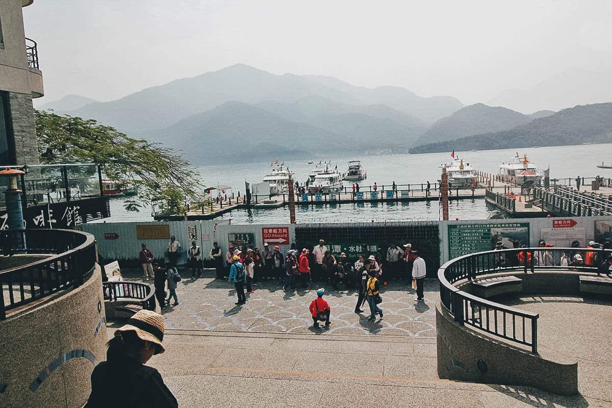 Shuishe Pier, Sun Moon Lake, Nantou County, Taiwan