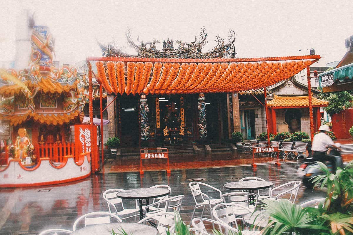 Tianhou Temple on Cijin Island in Kaohsiung, Taiwan