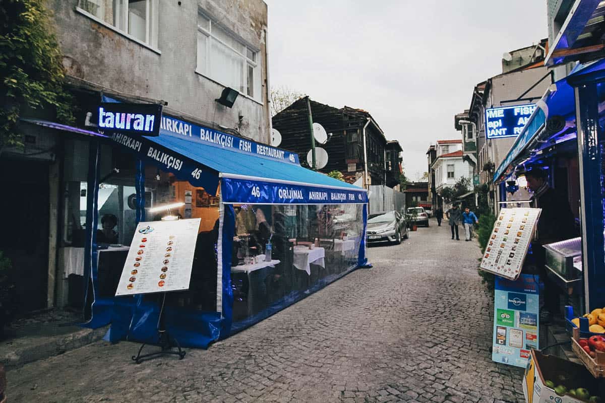 Ahırkapı Balıkçısı, Istanbul, Turkey
