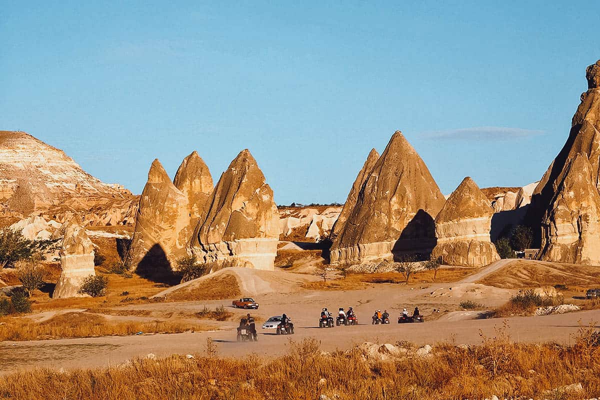 ATV riding, Cappadocia, Turkey