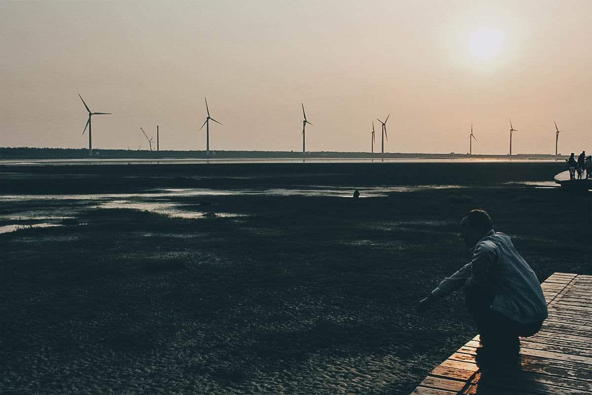 Gaomei Wetlands, Taichung, Taiwan