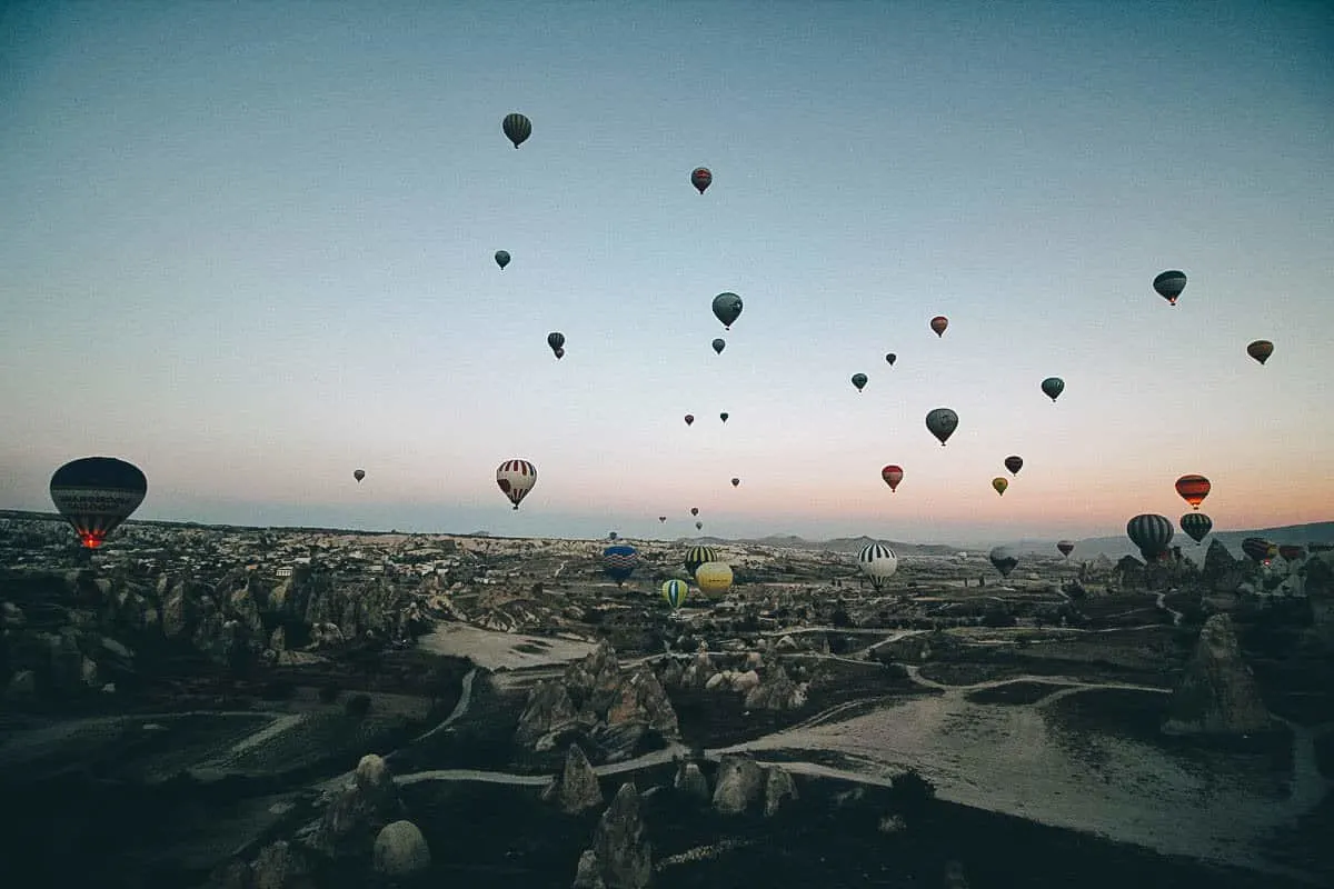 Flying High over Cappadocia at Dawn with Voyager Balloons
