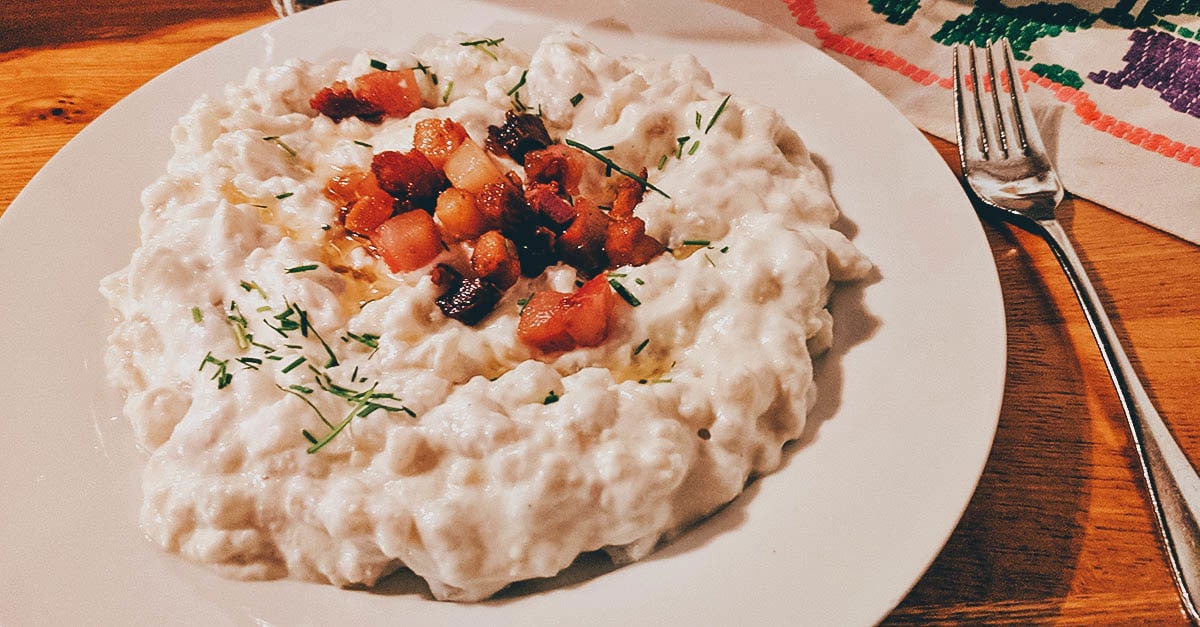 SLOVAKIA: Bryndzové Halušky, a Staple of Slovak Cuisine