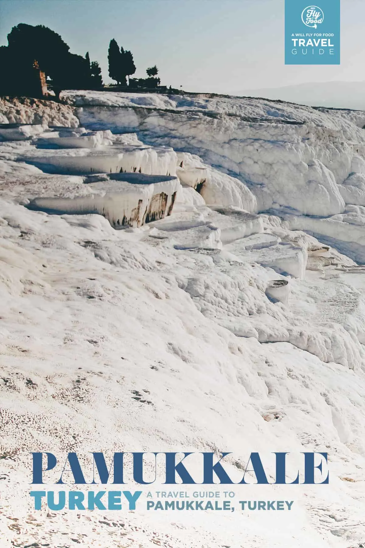 Calcium travertines, Pamukkale