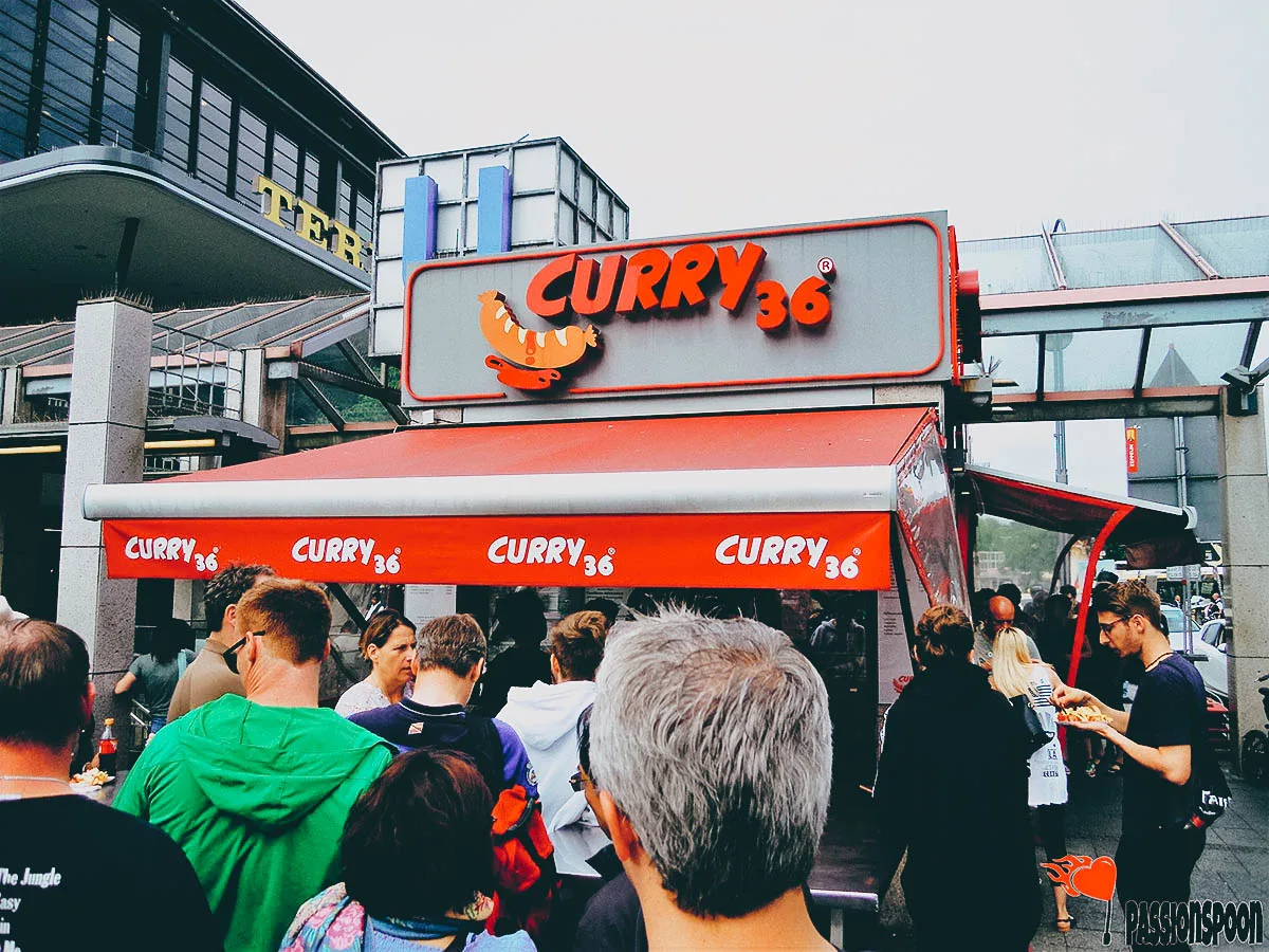 German Food German currywurst