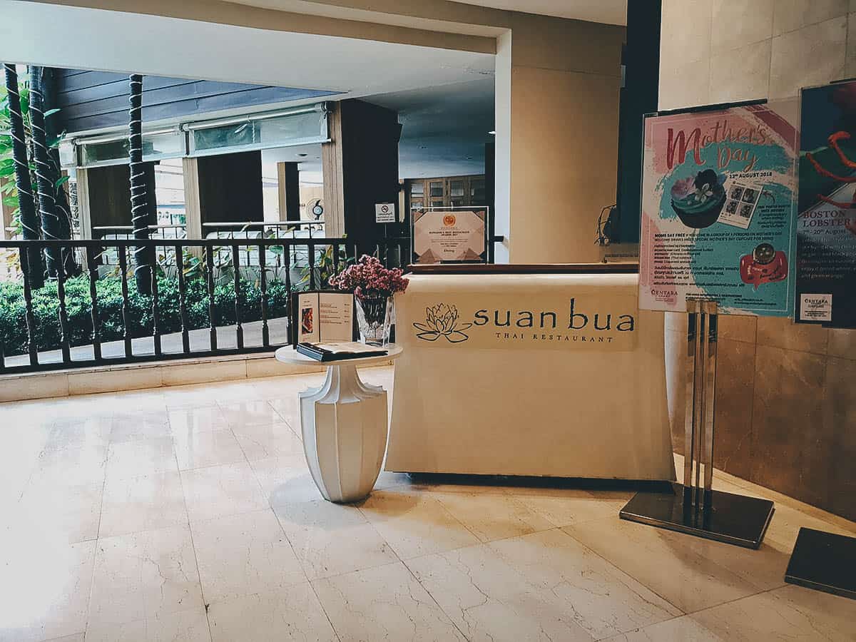 Suan Bua Thai Restaurant, Centara Grand at Central Plaza Ladprao, Bangkok, Thailand