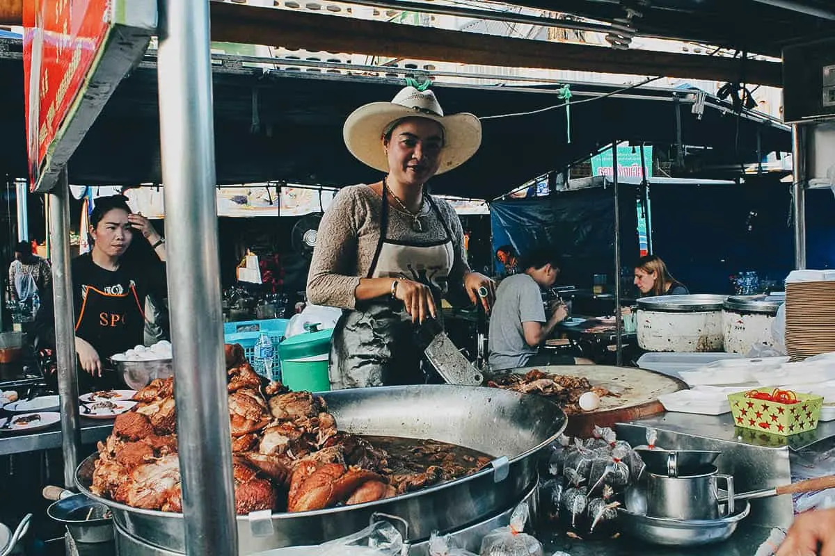 Khao Kha Moo Chang Phueak, Chiang Mai, Thailand Khao Kha Moo Chang Phueak in Chiang Mai, Thailand