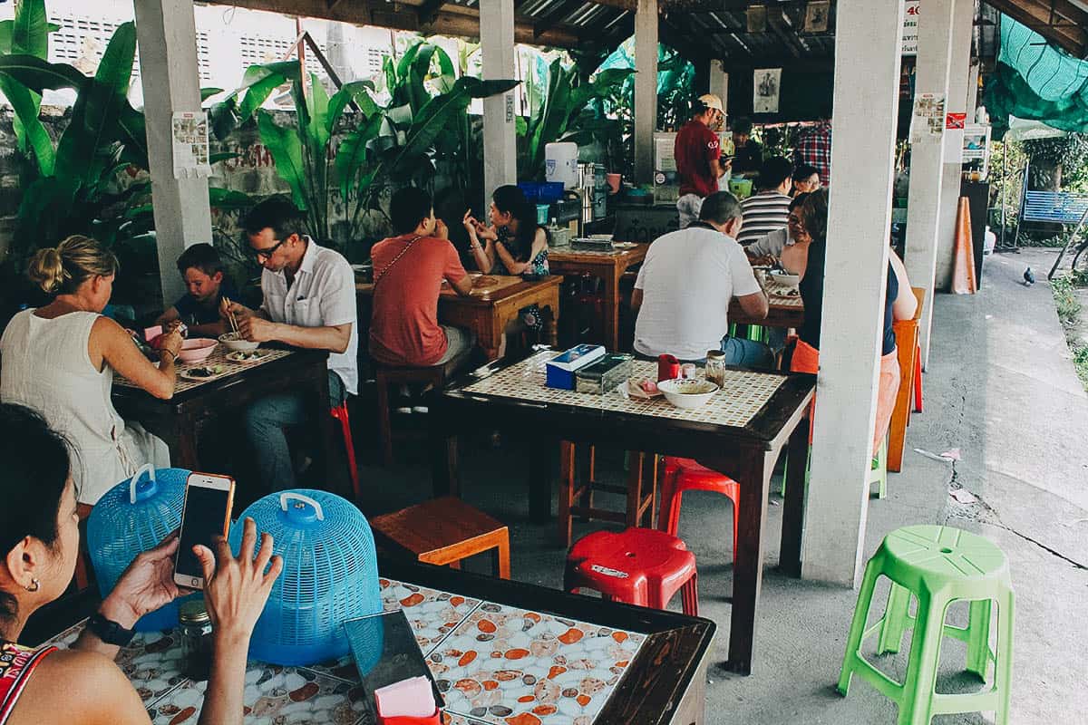 Khao Soi Khun Yai restaurant in Chiang Mai, Thailand