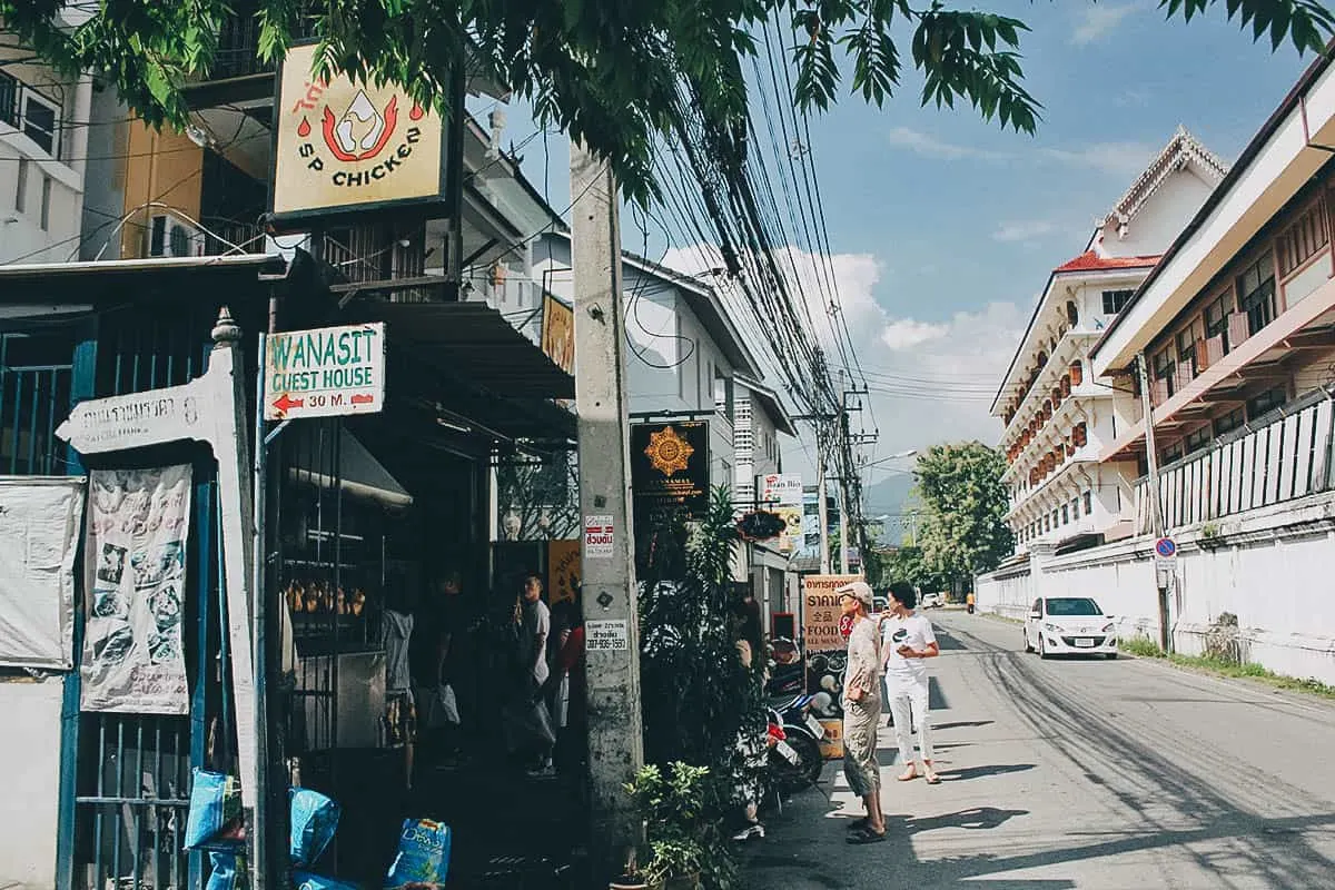 SP Chicken restaurant in Chiang Mai, Thailand