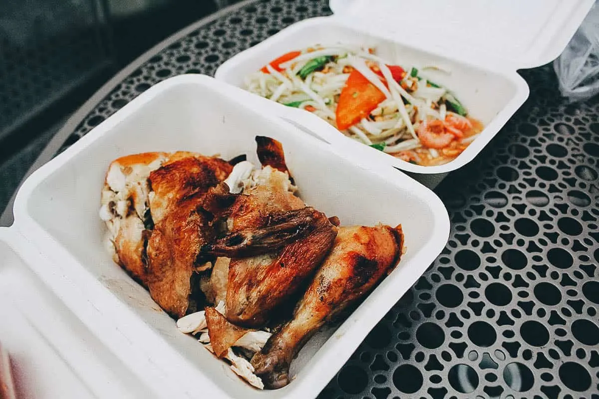 10 Isan Thai Foods You Have to Try in Bangkok Isan Thai gai yang dish