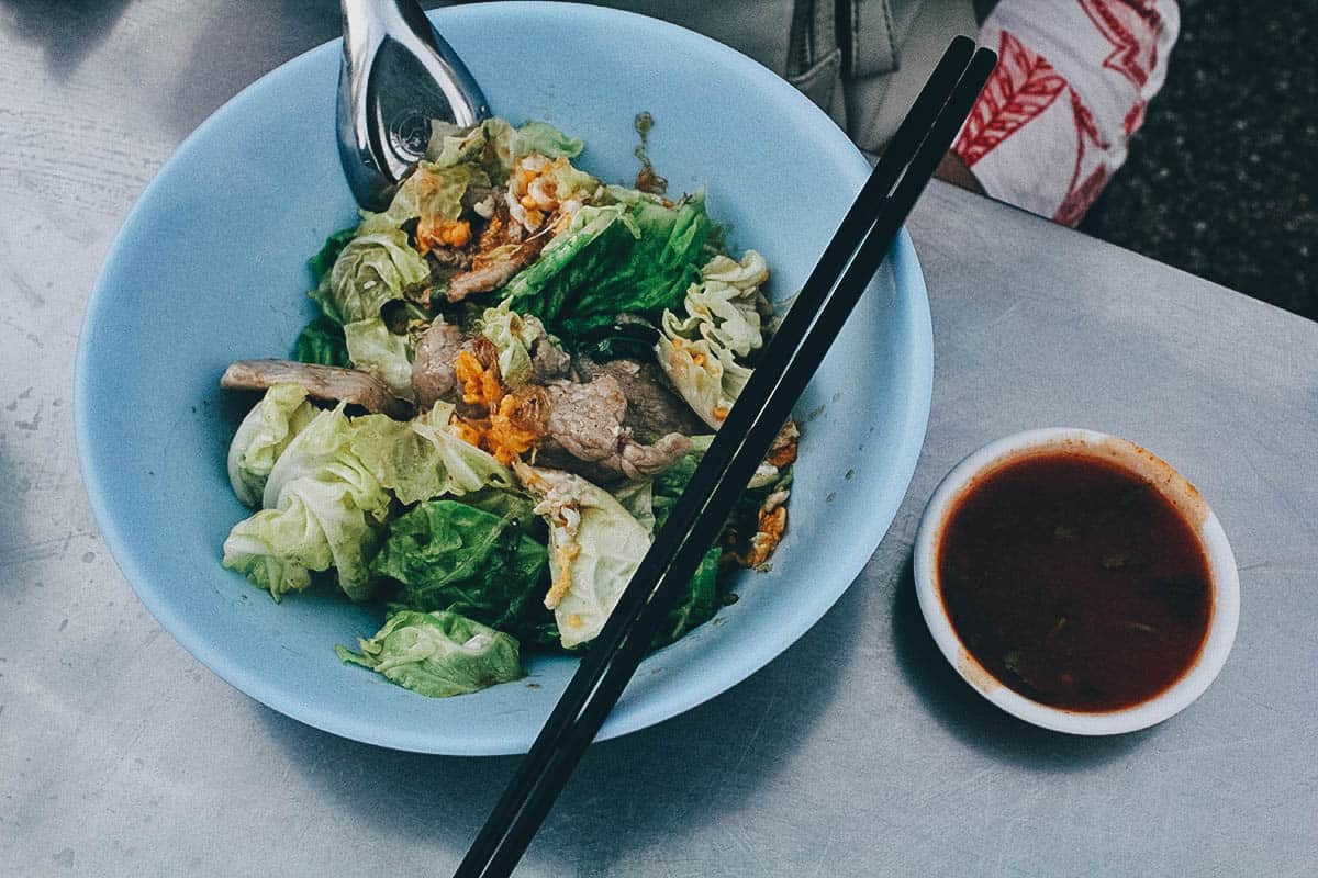 Thai suki, a type of local hot pot