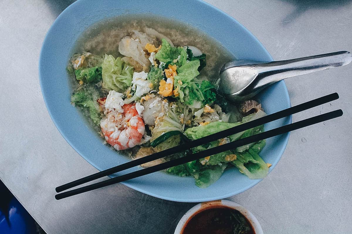 Suki soup at Suki Koka in Chiang Mai, Thailand