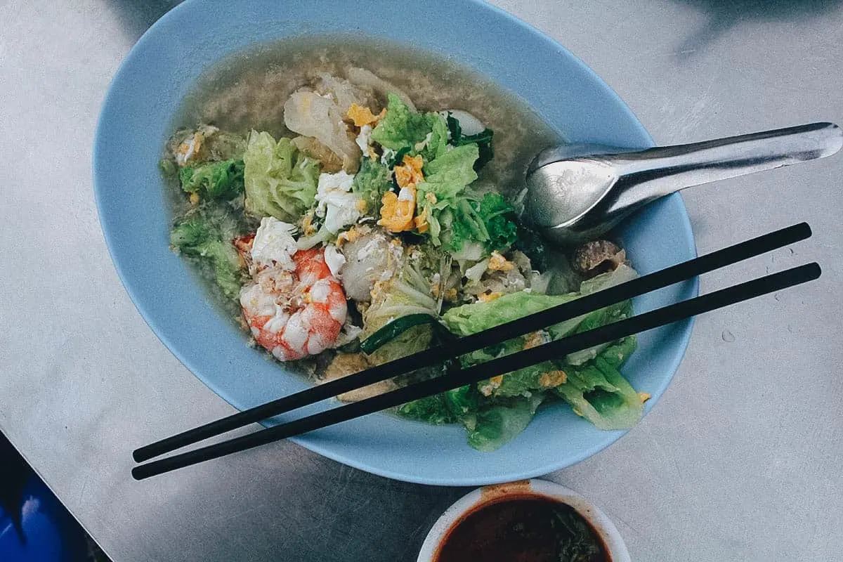 Suki soup at Suki Koka in Chiang Mai, Thailand