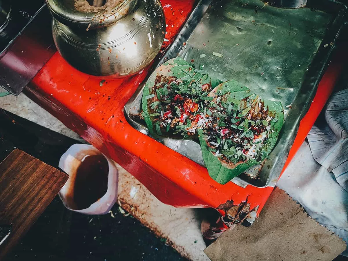 Indian Street Food Paan in Mumbai, one of the most interesting street foods in India