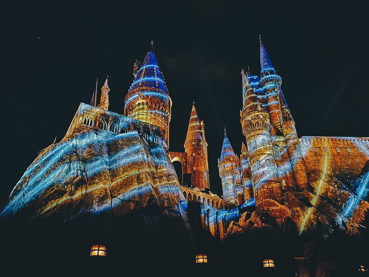 Hogwarts Castle at Universal Studios Japan in Osaka
