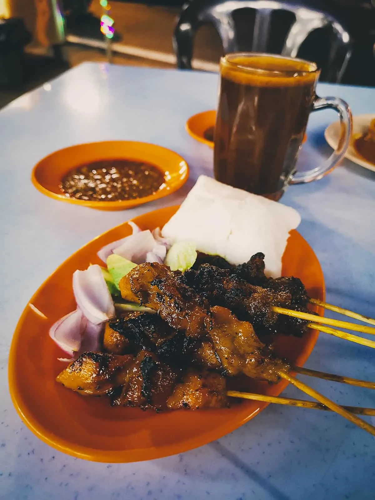 Satay padang kampung baru