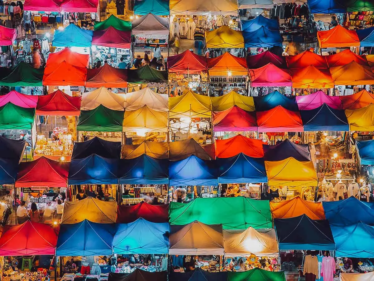 Chatuchak Market in Bangkok, Thailand