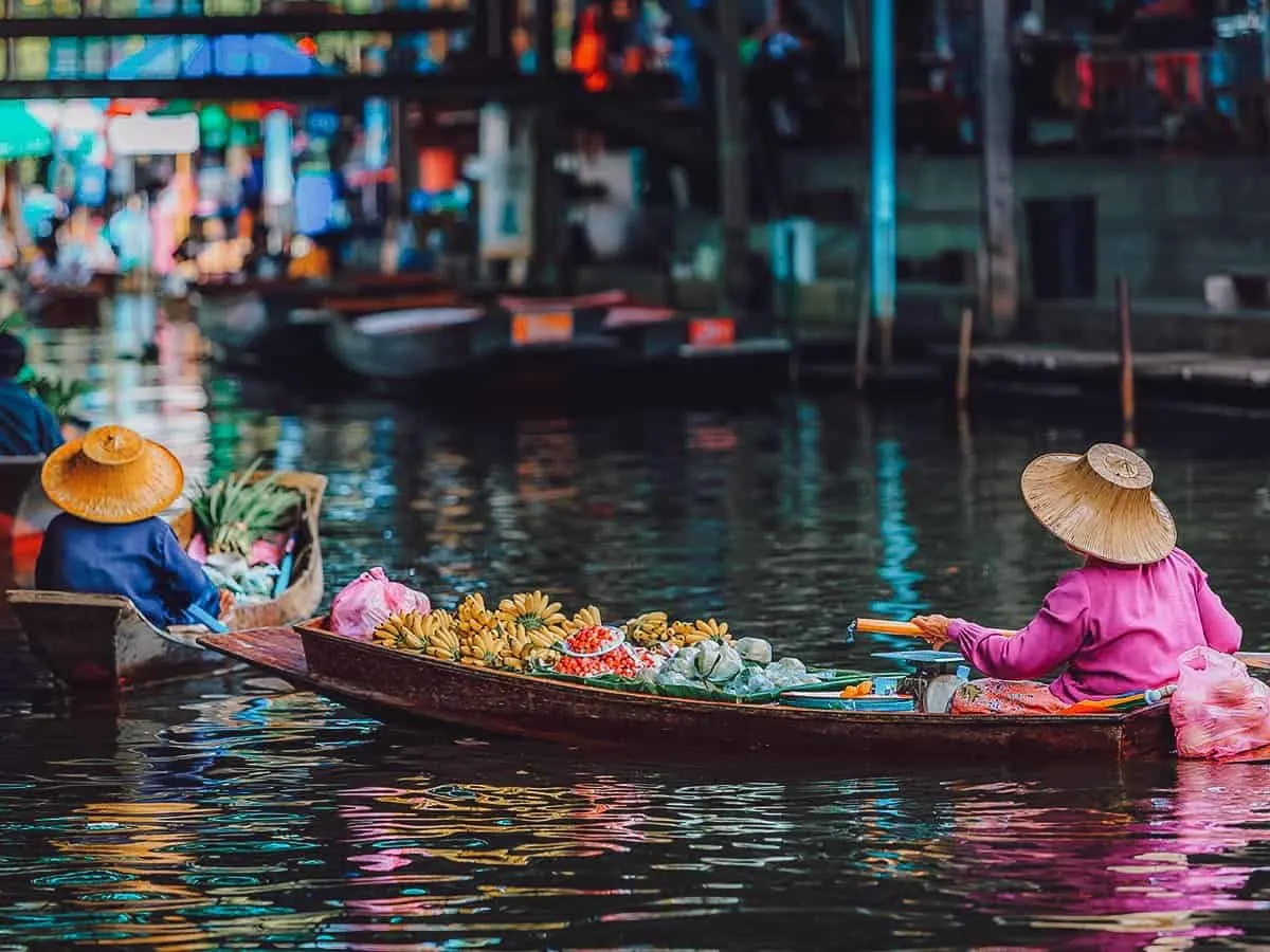 Damnoen Saduak Floating Market, Bangkok, Thailand