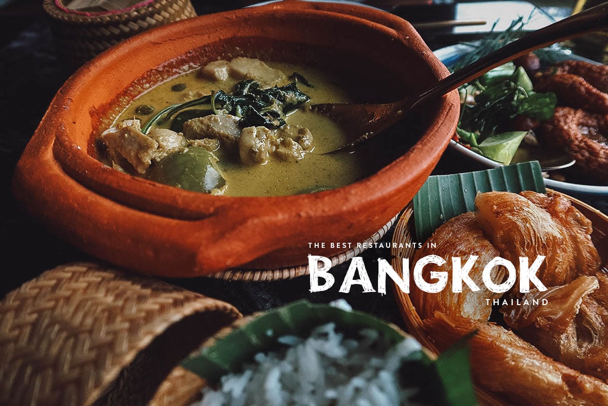 Thai green curry at a restaurant in Bangkok, Thailand