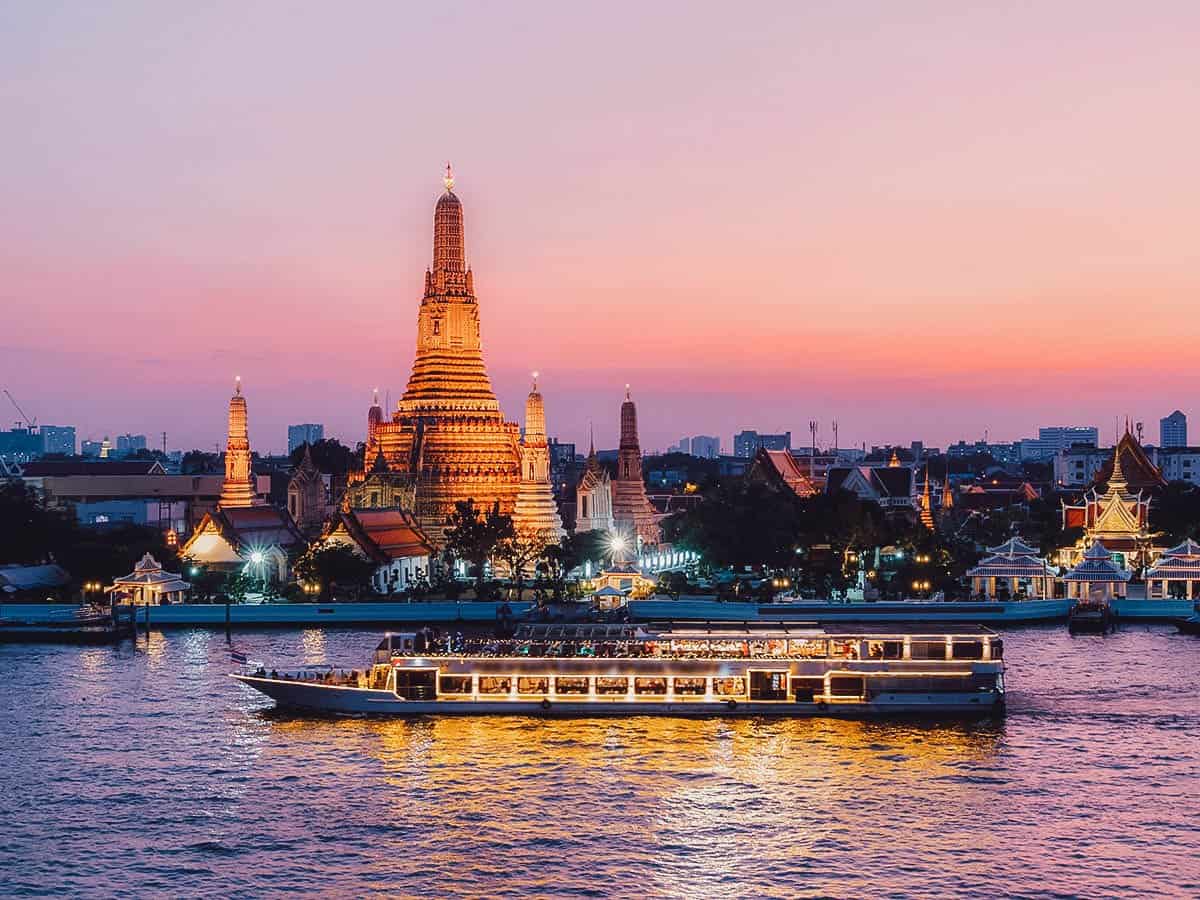 Bangkok Travel Guide Chao Phraya River cruise in Bangkok, Thailand