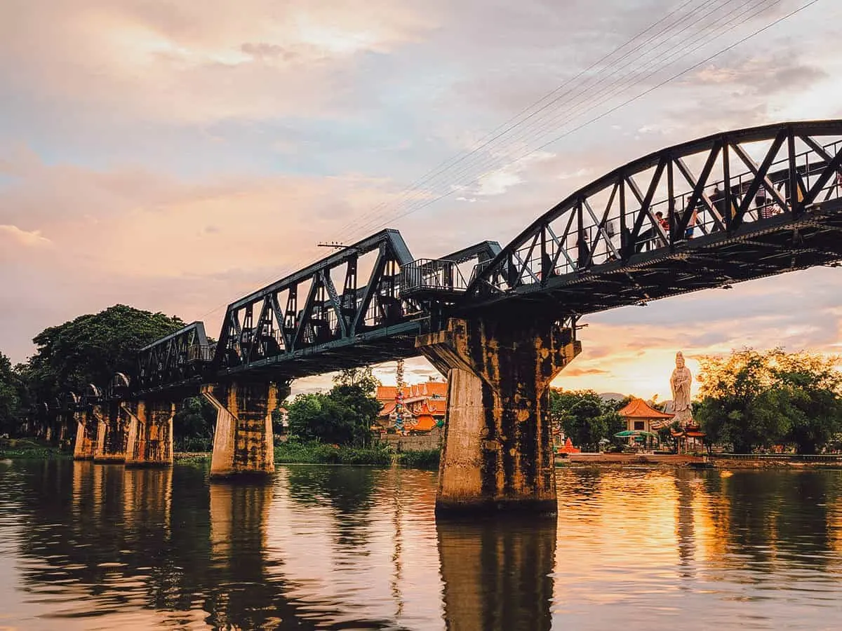 Bridge over River Kwai, Kanchanaburi, Thailand
